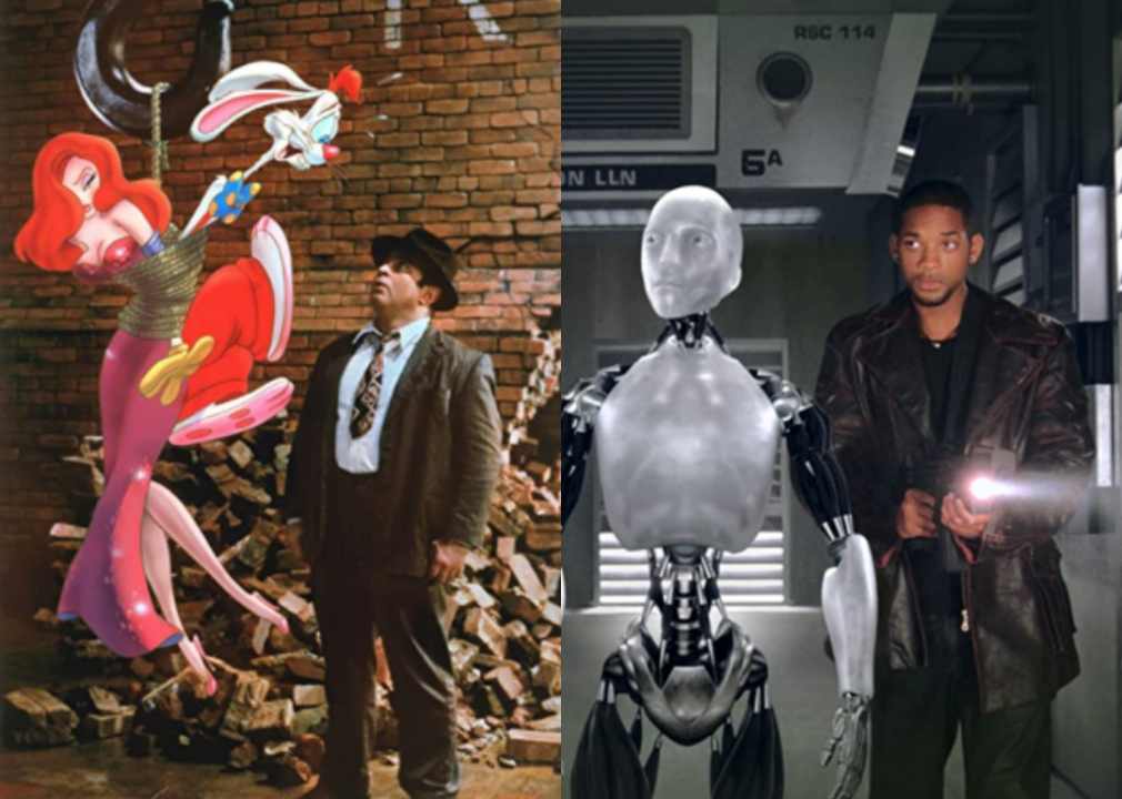 'Who Framed Roger Rabbit' and 'I, Robot'